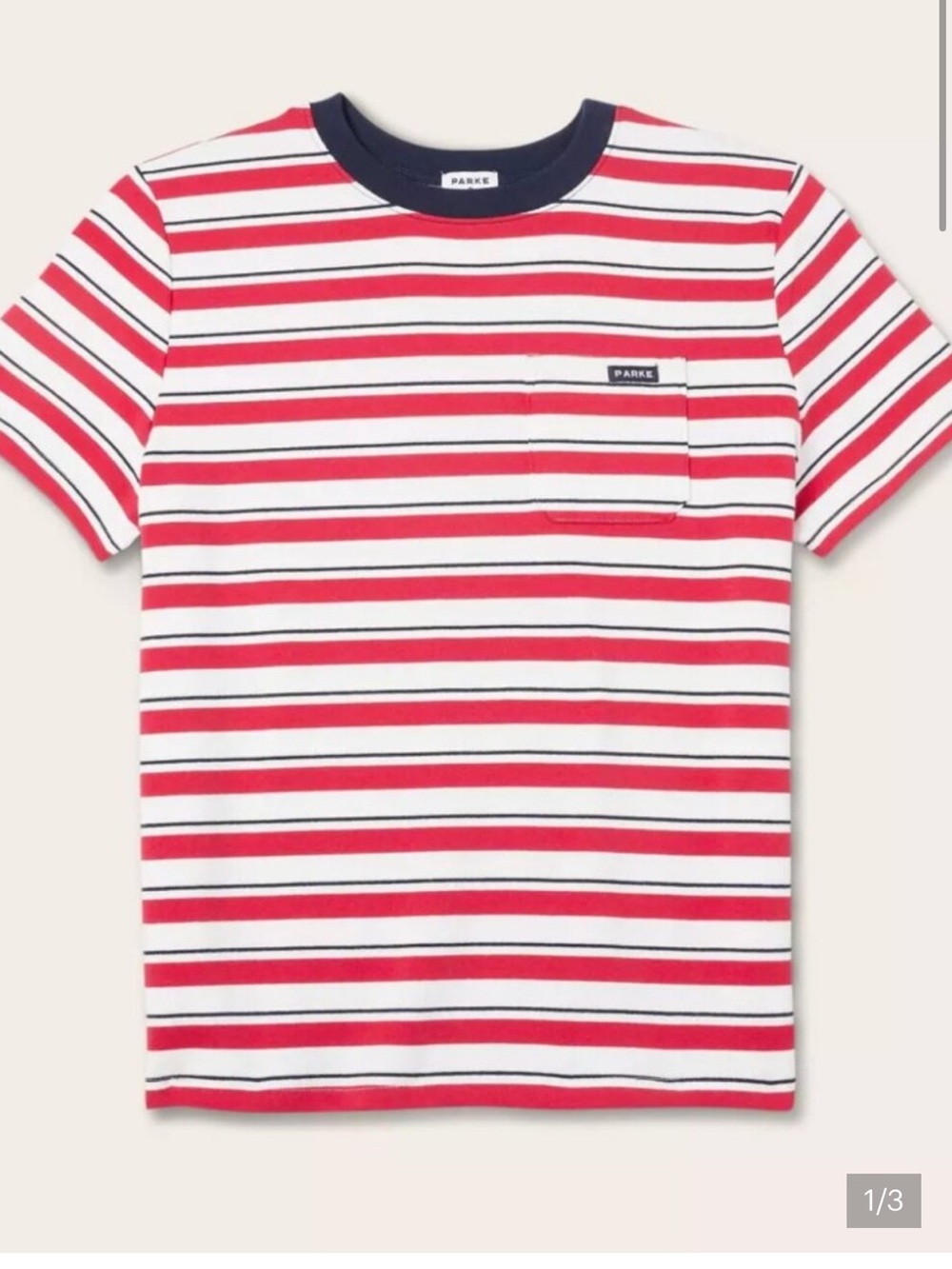 Parke x Target striped t shirt